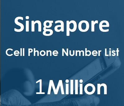 قائمة أرقام الهواتف المحمولة في سنغافورة