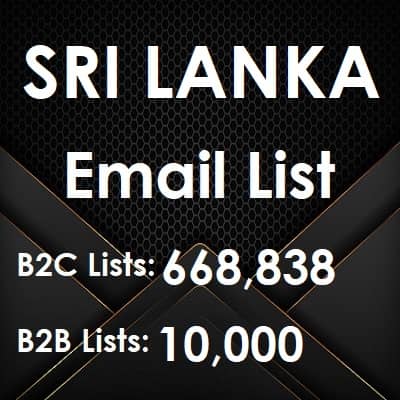 قائمة البريد الإلكتروني لسريلانكا