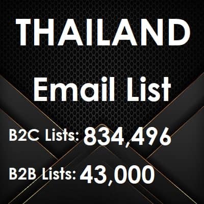 Lista de correo electrónico de Tailandia