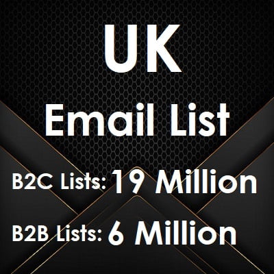 Elenco e-mail del Regno Unito
