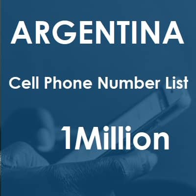 Lista de números de teléfono celular de Argentina