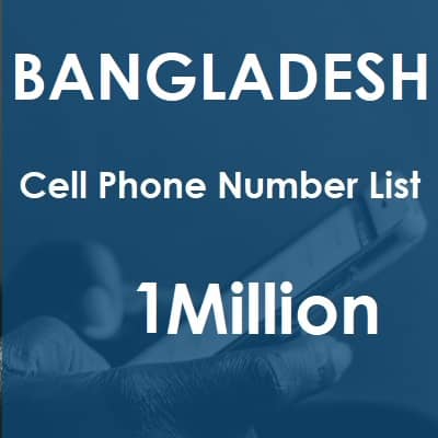 Lista de números de teléfono celular de Bangladesh