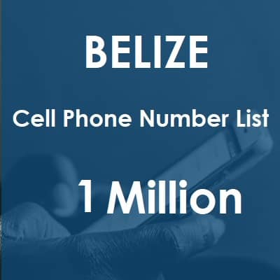 Lista de números de telefone celular de Belize