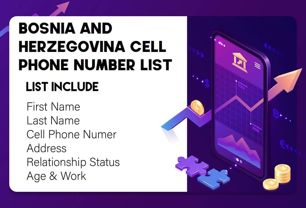 Lista de números de teléfono celular de Bosnia y Herzegovina