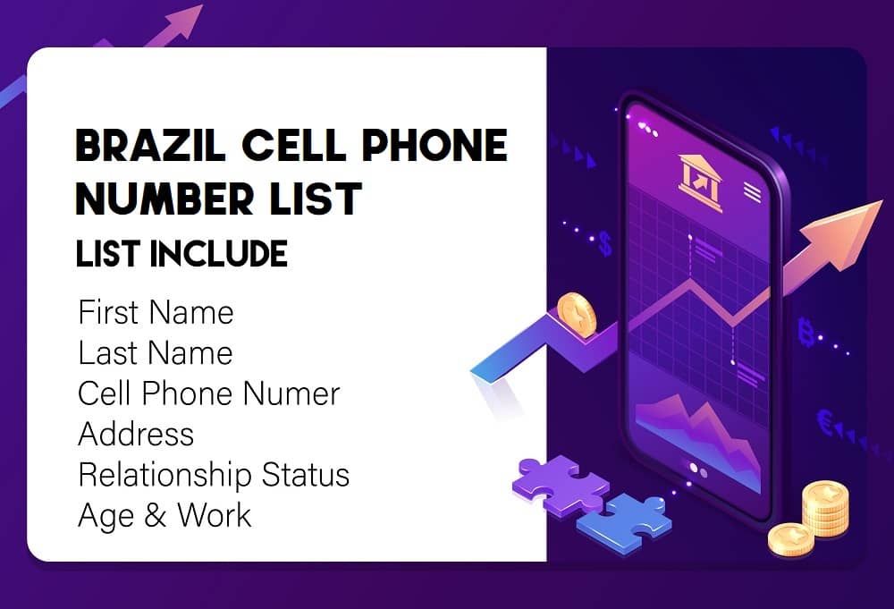 巴西手机号码清单