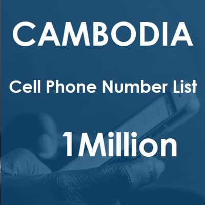Lista de números de telefone celular do Camboja