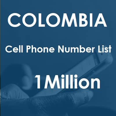 Colombia Cell Phone Number List