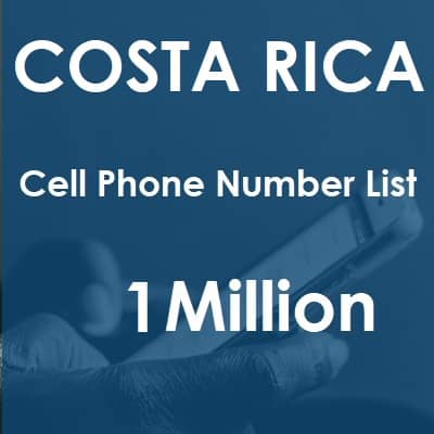 Lista de números de celular da Costa Rica