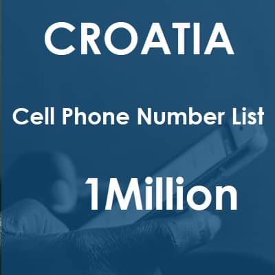 Lista tan-numri tat-telefon ċellulari tal-Kroazja