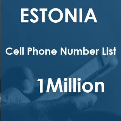 Estonia Cell Phone Number List