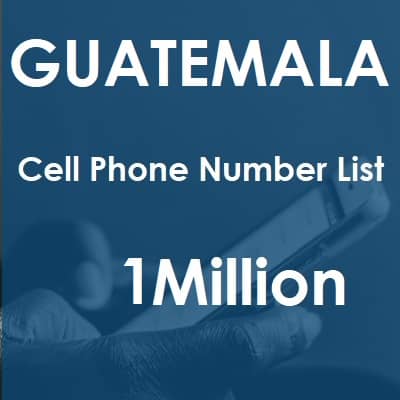 Lista de números de telefone celular da Guatemala