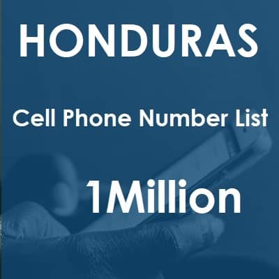 Lista de números de teléfono celular de Honduras