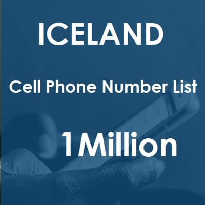 قائمة رقم الهاتف الخليوي في أيسلندا