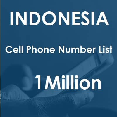 Lista de números de telefone celular da Indonésia