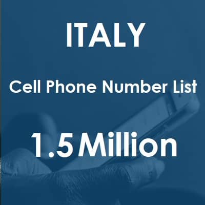 Lista de números de teléfono celular de Italia