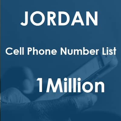 Lista de números de teléfono celular de Jordania