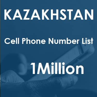 Lista de números de teléfono celular de Kazajstán