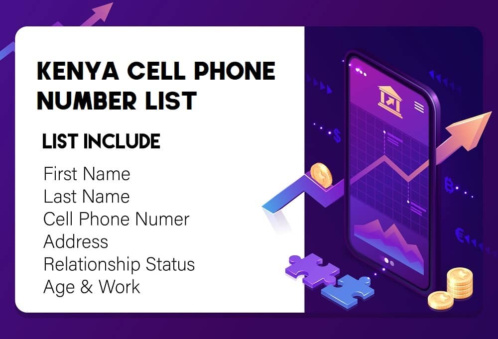 Списък с номера на мобилни телефони в Кения