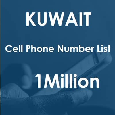 Lista de números de teléfono celular de Kuwait