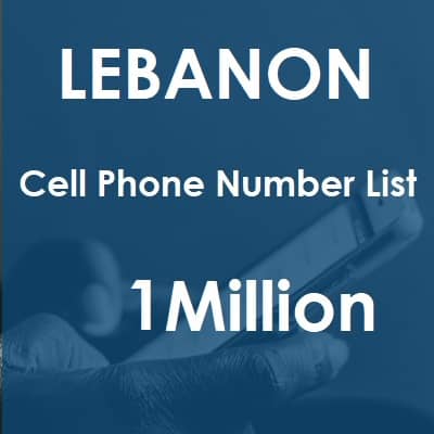 Lebanon Cell Phone Number List