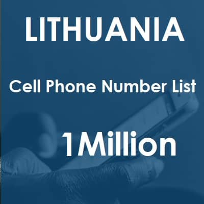리투아니아 휴대폰 번호 목록