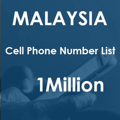 Malaysia Cell Phone Number List