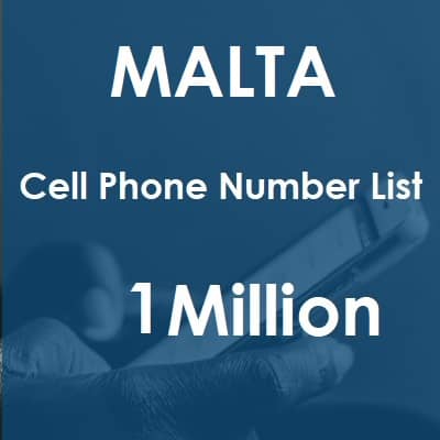 Lista de números de teléfono celular de Malta