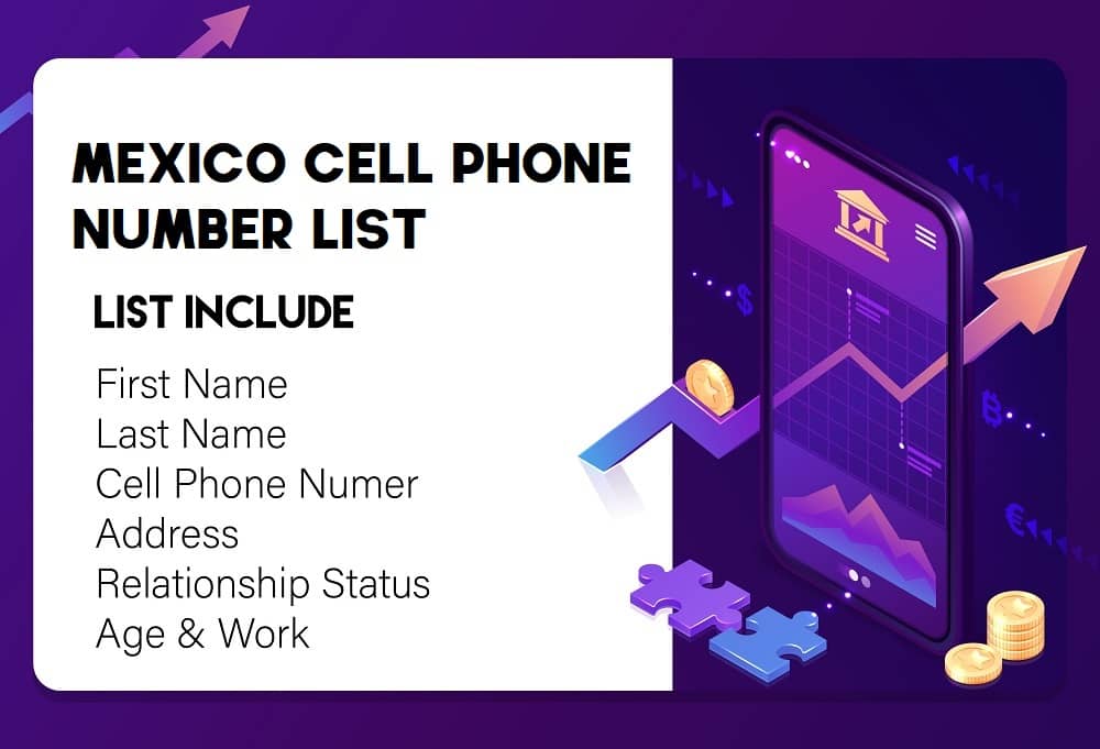 Список номеров сотовых телефонов в Мексике