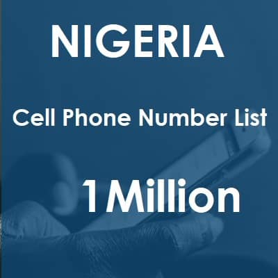 Nigeria Cell Phone Number List