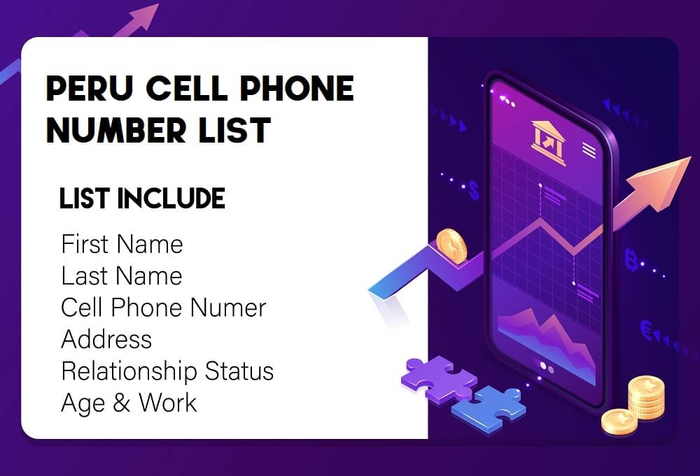 Peru mobiltelefonnummerliste