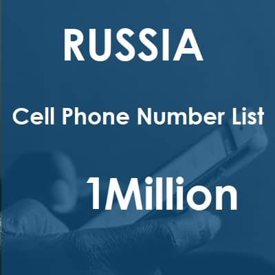 Russia Cell Phone Number List
