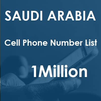 Saudi Arabia Cell Phone Number List
