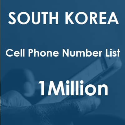 South Korea Cell Phone Number List