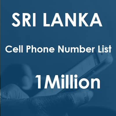 Lista de números de teléfono celular de Sri Lanka