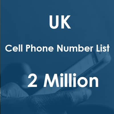 영국 휴대폰 번호 목록