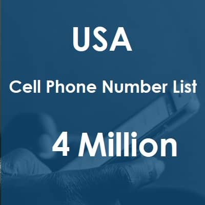 Lista de números de telefone celular nos EUA