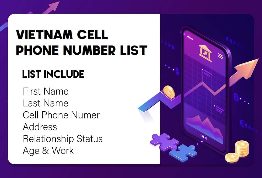 베트남 휴대폰 번호 목록